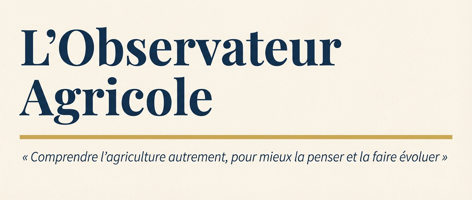 L'Observateur Agricole